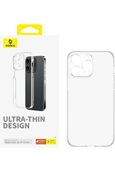 Baseus Lucent Series Phone Case for iP 15 Pro Clear