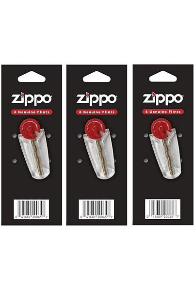 Zippo Genuine Flints - Bundle of 3