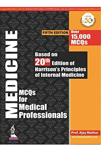 Jaypee Brothers Medical Publishers أسئلة اختيار من متعدد في الطب للمهنيين الط...