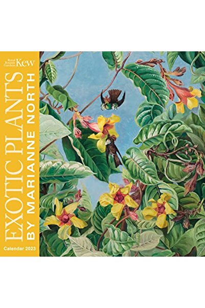 Flame Tree Publishing تقويم حائط ماريان نورث من حدائق كيو 2023