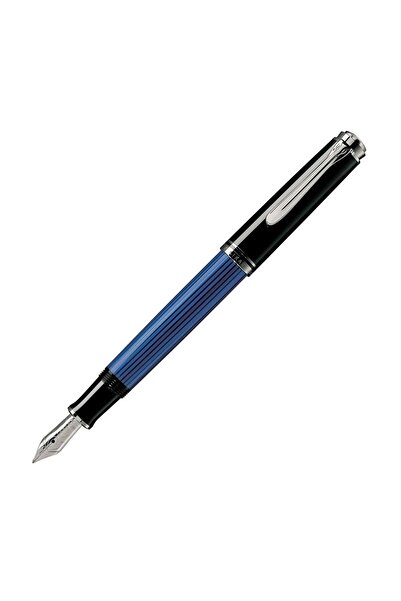 Pelikan Souveran M405 Mavi-Siyah Dolma Kalem M405F