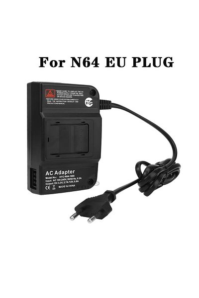 Choice لـ N64 EU Plug لـ NGC AC Adapter Charger Nintend GameCube N64 محول الطاقة التنظيمي مزود الطاقة
