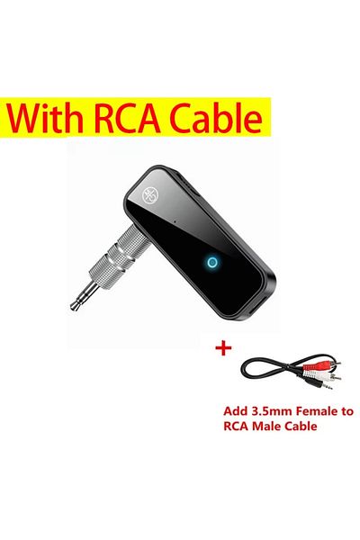 Choice With RCA Cable Bluetooth 5.0 Audio Receiver Transmitter Hansfree Call 3.5mm AUX Jack RCA USB Dongle