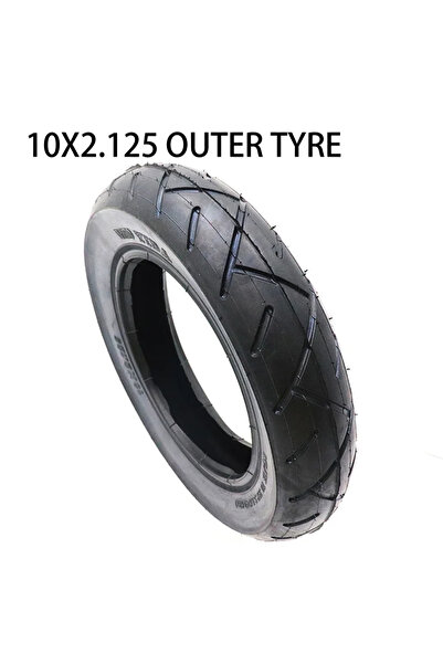 Choice1 إطار خارجي 10 بوصة 10x2.125 إطار هوائي داخلي أنبوب خارجي لموازنة سكوت...