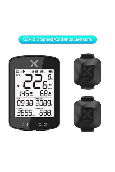 XOSS G2P Combo2 XOSS G2 Plus Bike Computer Wireless GPS Cycling Speedometer Waterproof ANT+ Cadence Speed