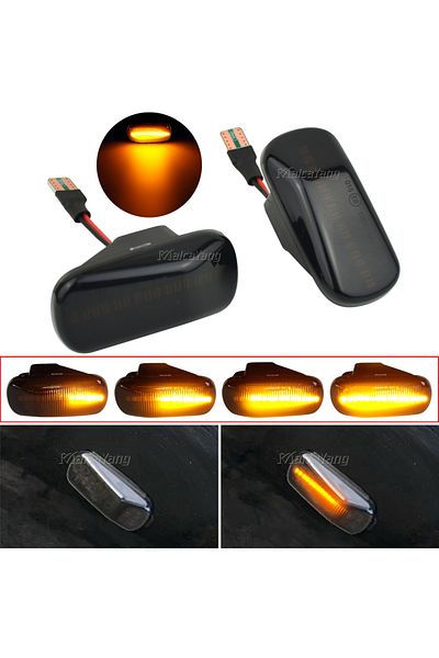 Choice مصابيح إشارة الانعطاف الديناميكية LED من قطع غيار السيارات المدخنة لسيارة هوندا Crv Accord Civic