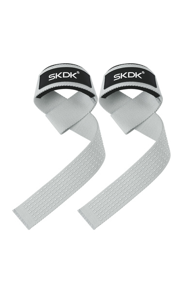 Choice أحزمة رفع أثقال رمادية اللون، قطعتان/أربع قطع/ثلاثة أزواج، مصنوعة من ا...