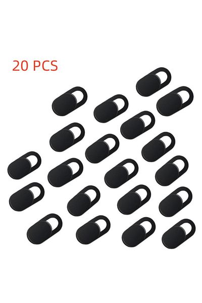 Choice 20Pcs-Black 5/10/20 Pcs Webcam Cover Laptop Camera Cover Slider Phone Antispy For iPad PC Macbook Ta