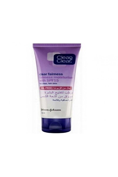 Clean & Cleaner كريم CLEAN&CLEAR NATURAL BRIGHT FAIRNESS SPF 12 الخالي من الز...