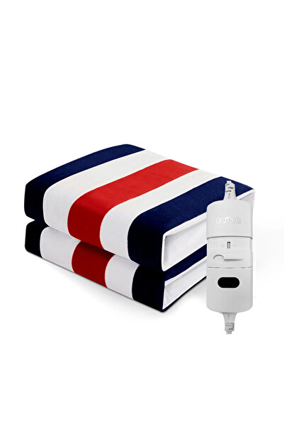 Choice 70x150CM EU Red and Blue Electric Heating Blanket Automatic Thermostat Double Body Warmer Bed Mattre