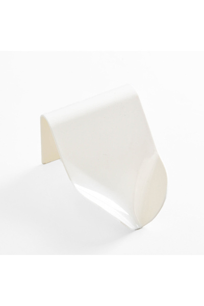 Choice حامل صابون أبيض مثبت على الحائط للحمام، حامل صابون ذاتي اللصق، حامل صا...