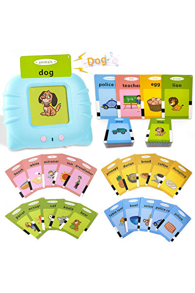 choice2 مجموعة زرقاء مكونة من 918 بطاقة تعليمية للأطفال الصغار تحتوي على 224 ...