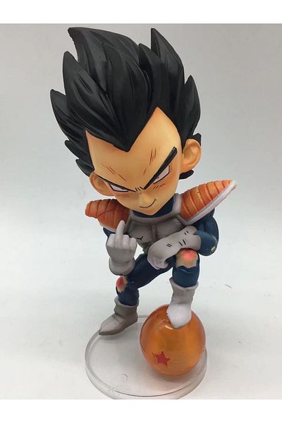 Choice with box 01 Dragon Ball Z Vegeta Funny middle finger Super Saiyan Figure Model Toys