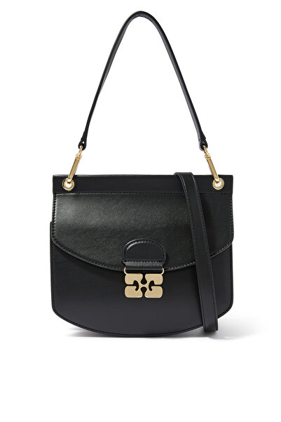 GANNI حقيبة Apo-G الصغيرة بتصميم أنيق وحديث وعملي