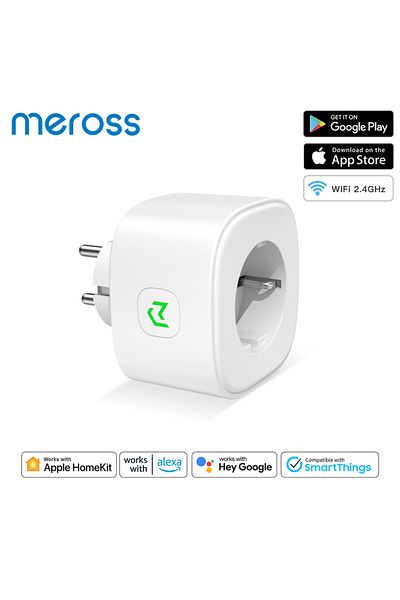 Choice EU Plug Meross HomeKit Smart Plug EU UK WiFi Socket 1/2/3/4 PACK Timer Schedule Voice Control Suppor