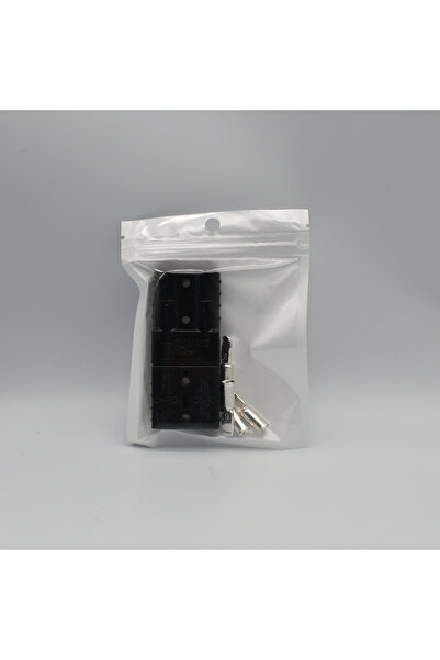 choice2 موصلات شحن البطارية سريعة التوصيل 50A باللون الأسود، موصلات على شكل ق...