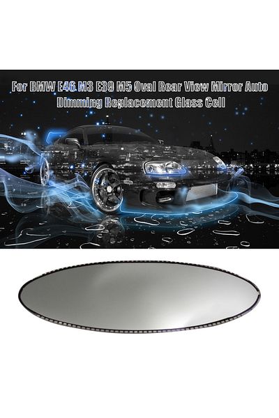 Choice Oval Rear View Glare Mirror Auto Dimming Replacement Glass Cell For BMW E46 M3 E39 M5 High-qualit...