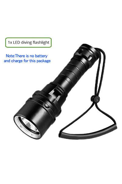 MZY حزمة مصباح يدوي للغوص عالي الطاقة بتصنيف IP68 الأعلى مقاومة للماء ومصباح ...