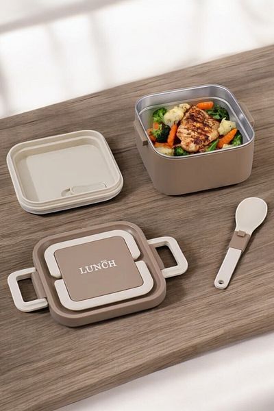 Digithome Stainless Steel Bento Portable Lunch Box 700ml