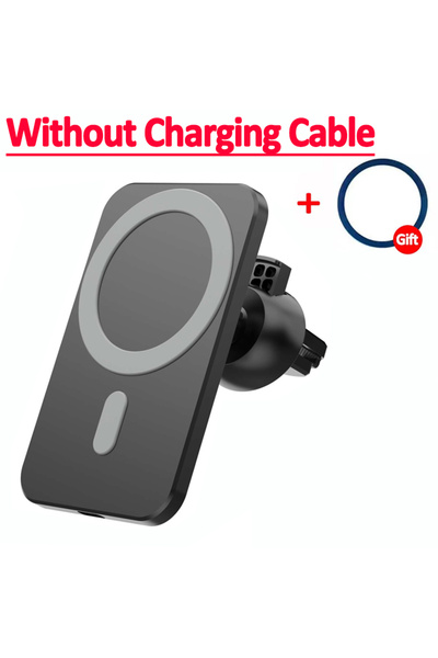 Choice شاحن سيارة لاسلكي مغناطيسي 30 وات بدون كابل من النوع C لهاتف MagSafe iPhone 16 15 14 13 Pro Max Xiaomi