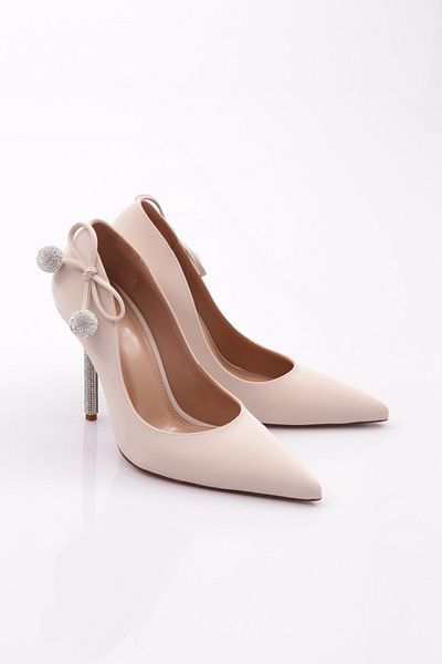 DGN Ornament de minge de cristal pe spate pentru femei, pantofi cu toc, deschidere a pielii 56573557