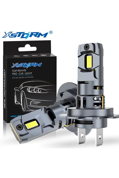 Choice H7 6500k White Xstorm H7 Led Headlight Bulb Mini Wireless 60w 20000lm 6500k Csp For Car Headlamp Aut