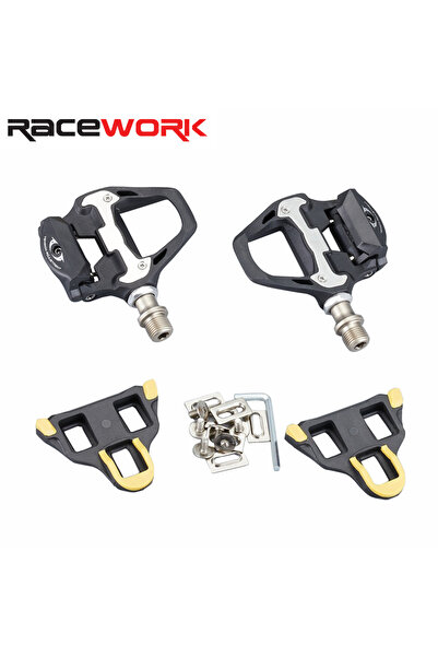 Choice دواسة دراجة طريق R21 (لشركة شيمانو) دواسات دراجة ذاتية القفل محامل خفي...