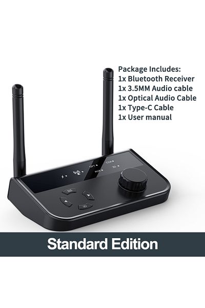 Choice Standard Edition 3d Stereo Bluetooth 5.3 Audio Receiver Optical/coaxial/3.5mm Aux Analog Digital Sig