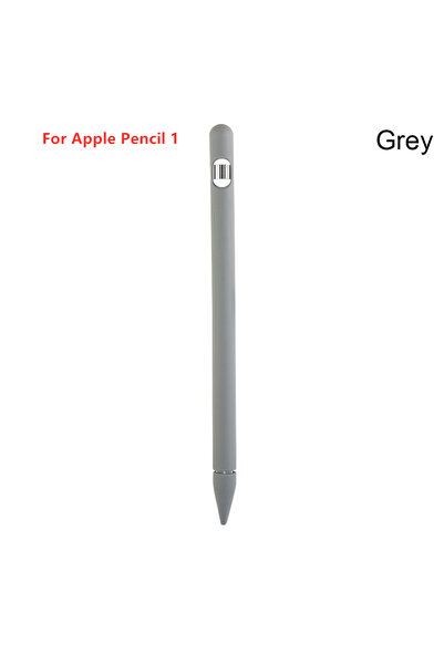 Choice جراب رمادي لجهاز iPad اللوحي وقلم اللمس وقلم الشاشة وغطاء حماية 4 في 1...