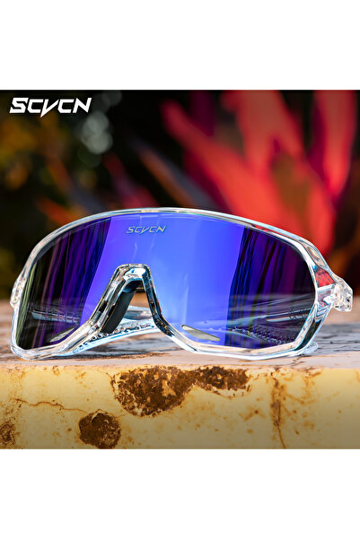 Choice نظارات شمسية DZ-S63-B-32 SCVCN MTB لركوب الدراجات للرجال والنساء للريا...