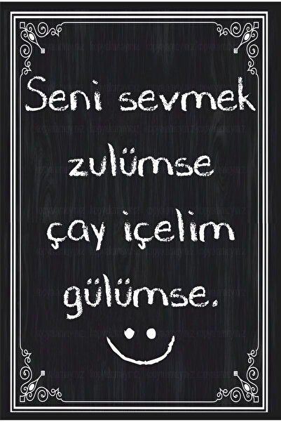 Hayat Poster bea ceai zâmbet amuzant umoristic graffiti acasă bucătărie cafen...