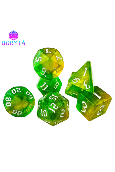 Choice4 05 DND dice RPG dice Acrylic dice Multilple colours Starlight effect ...