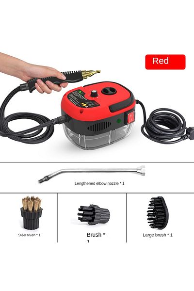 Choice 110 V Red Steam Cleaner High Temperature Sterilization Air Conditioning Kitchen Hood Home /car Steam