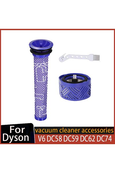 Choice 2PCS Hepa Post Filters For Dyson V6 DC58 DC59 DC62 DC61 DC74 Animal Absolute Cordless Vacuum Cleaner