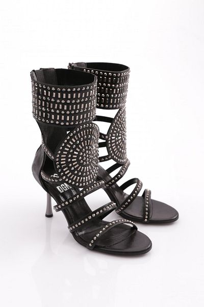 DGN Pantofi de seară cu toc Troc Sultan Black - 2121123799