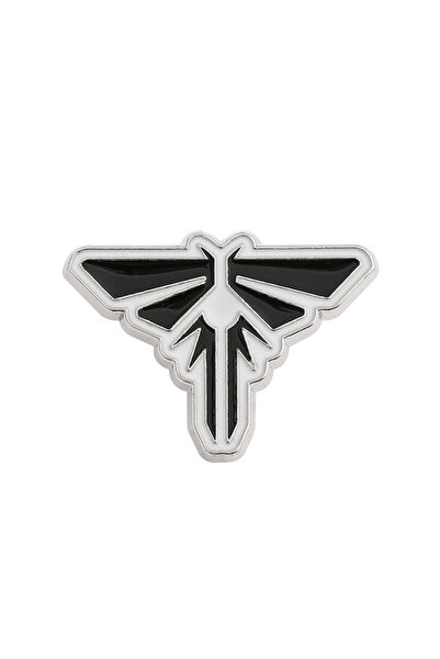 Choice1 دبابيس بروش إيلي الجديدة من لعبة The Last of Us 2، أجنحة مطلية بالذهب، شارة صاروخية ومركبة فضائية، بروش