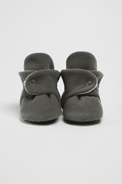 BabyZilla Kaydırmaz Taban, Terletmeyen Pamuk Astarlı, Ayarlanabilir Çıtçıtlı, Ev Patiği, Bebek Pandufu