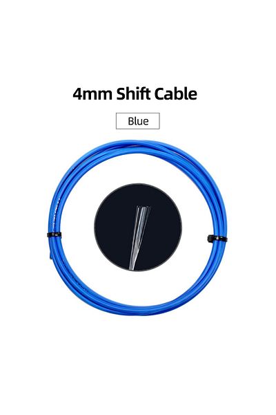 Choice Shift Cable-Blue 3m Bicycle Shift Brake Cable Tube Road Mountain Bike Shift Housing Bicycle Shifter