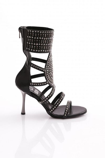 DGN Pantofi de seară cu toc Troc Sultan Black - 2121123799