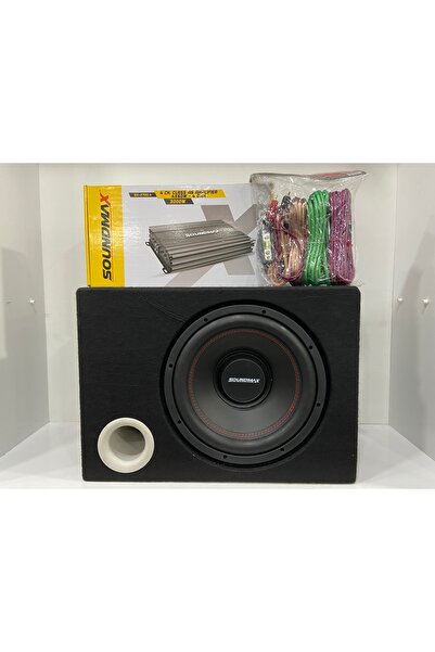 Soundmax PRO BAS FUL SET BAS AMFİ  KABLO ŞOK KAMPANYA