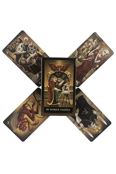 Choice TT12 The Moon Tarot Cards A 78 Deck Oracle English Divination Edition Borad Playing Games