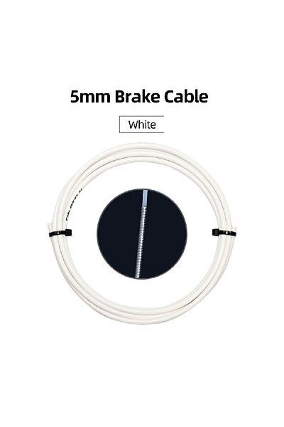 Choice Brake-White 3m Bicycle Shift Brake Cable Tube Road Mountain Bike Shift Housing Bicycle Shifter Derai