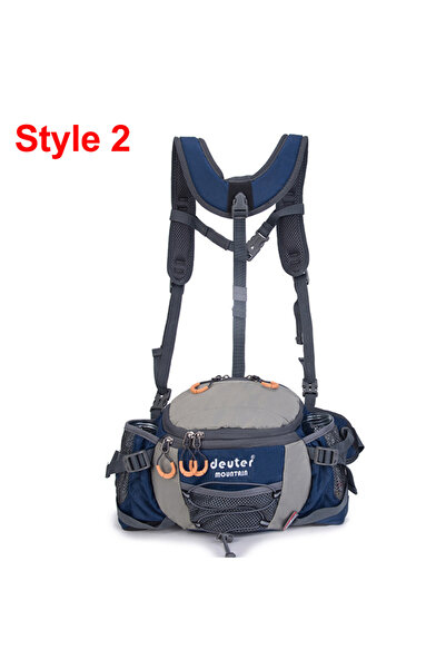 Choice حقيبة خصر رياضية خارجية من Deep Blue 2 لركوب الدراجات والتخييم وتسلق ا...