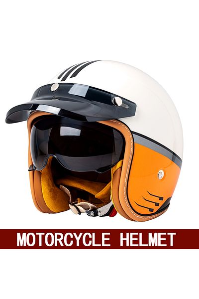 Choice L MT-5-2 Retro semi-open motorcycle helmet cross-country motorcycle accessories motorcycle helmet 3/