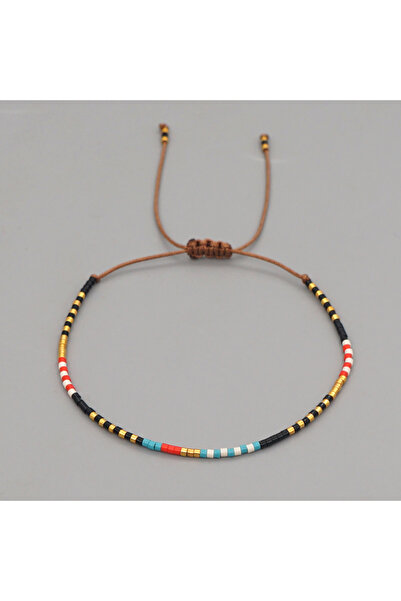Choice FB-B210005C أساور ميوكي من Go2Boho مصنوعة من الخرز، سوار بسيط رفيع، سو...