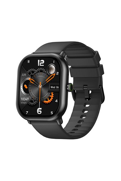 Zeblaze Midnight Black New Zeblaze GTS 3 Pro Voice Calling Smart Watch Ultra-big HD AMOLED Screen Health and