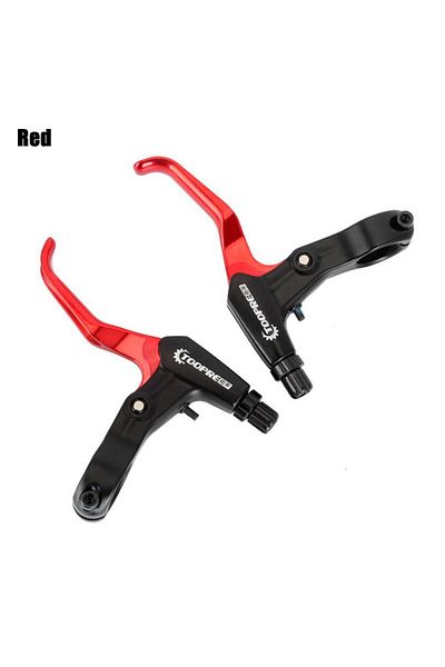 Choice Red 1Pair MTB Mountain Bike Cycling Brake Levers V/Disc Brake Lever Ultralight Aluminum Alloy Bicycl