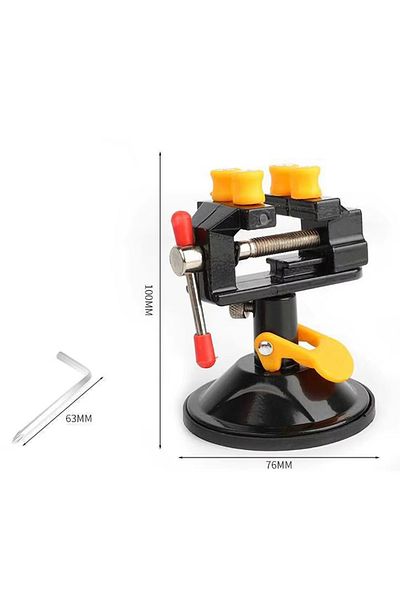 Choice SIZE A black STONEGO 1PC 3.5" Aluminum Mini Bench Vise Table Vise Small Bench Vise DIY Tool Small Vi