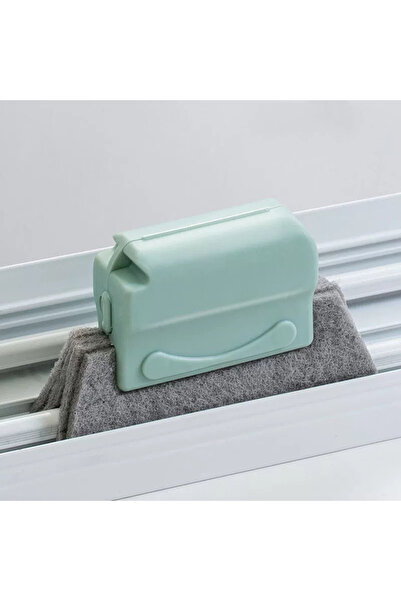 Choice1 قطعة واحدة من قماش تنظيف أخاديد النوافذ الخضراء لتنظيف المطبخ وفرشاة ...