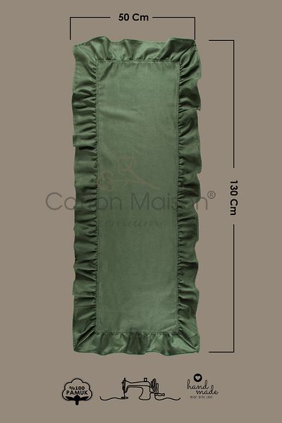 cotton maison Πολύ Frilly Runner 50x130 εκ